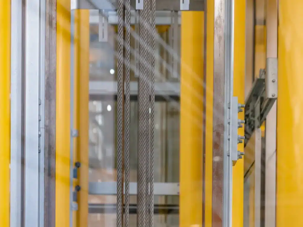 lift shaft cables