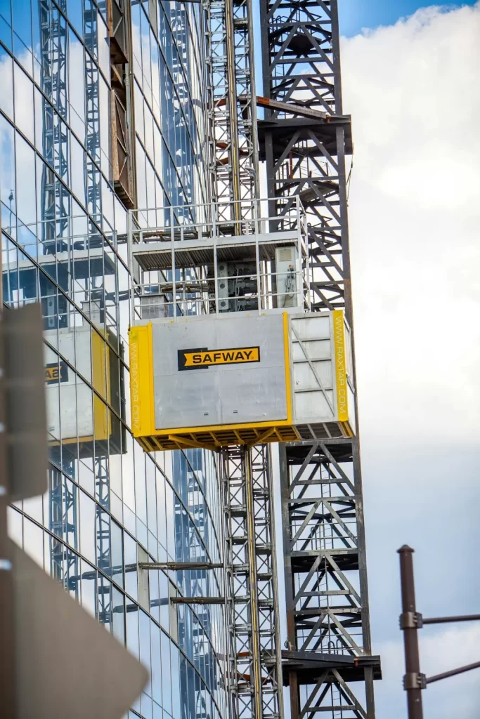 outside commercial lift