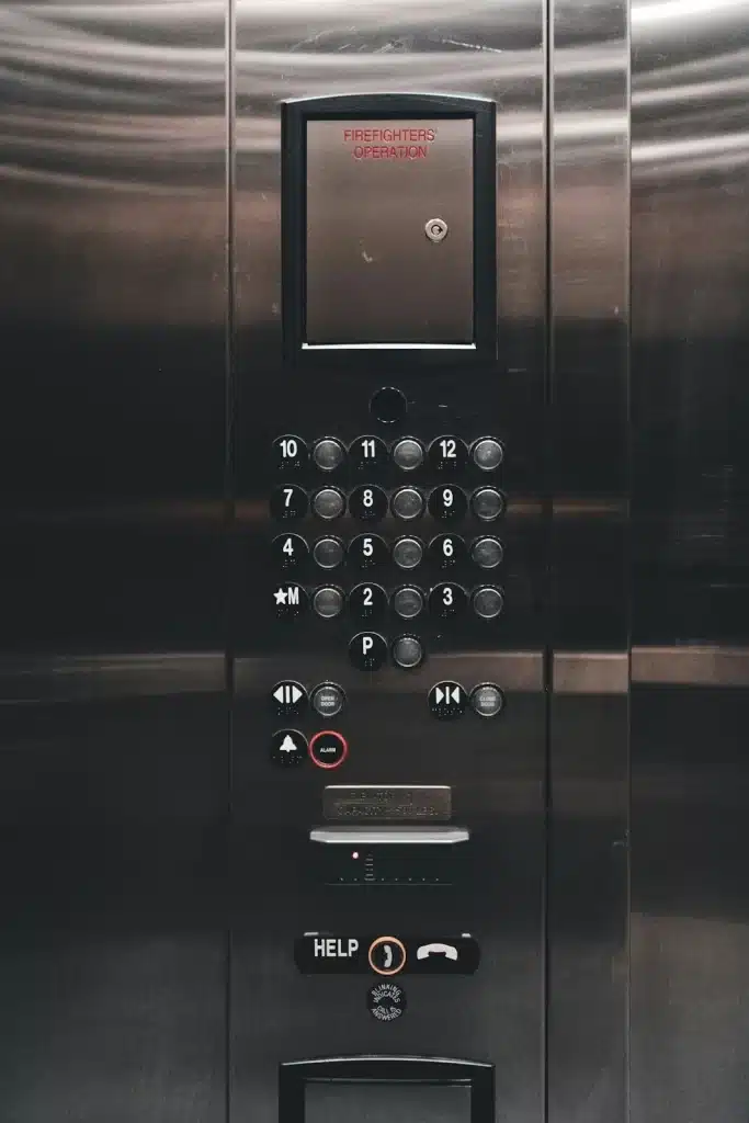 elevator buttons