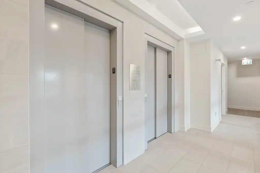 lift lobby in flat building
